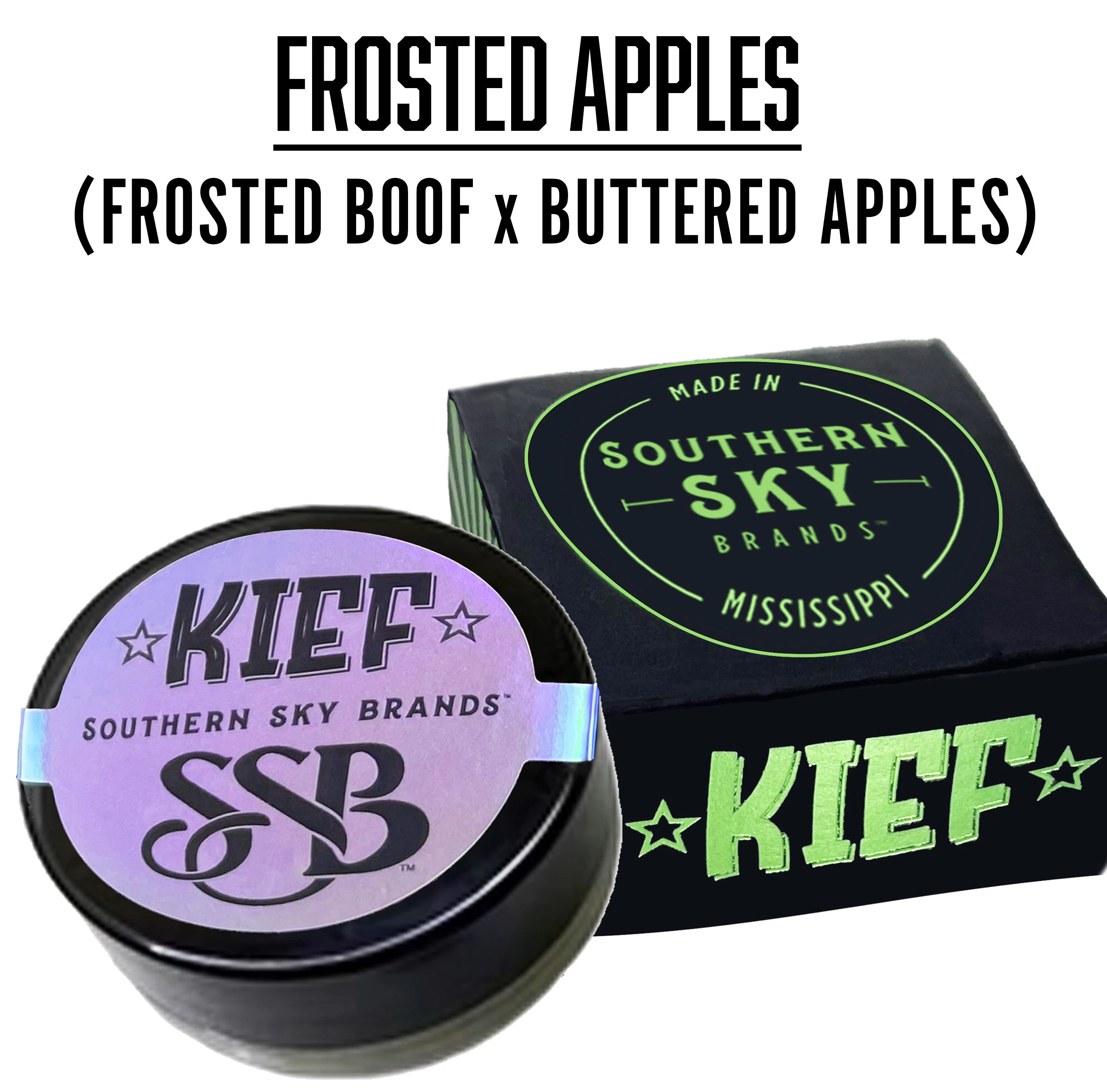 Southern Sky Brands - Frosted Apples Kief 1g Main Image