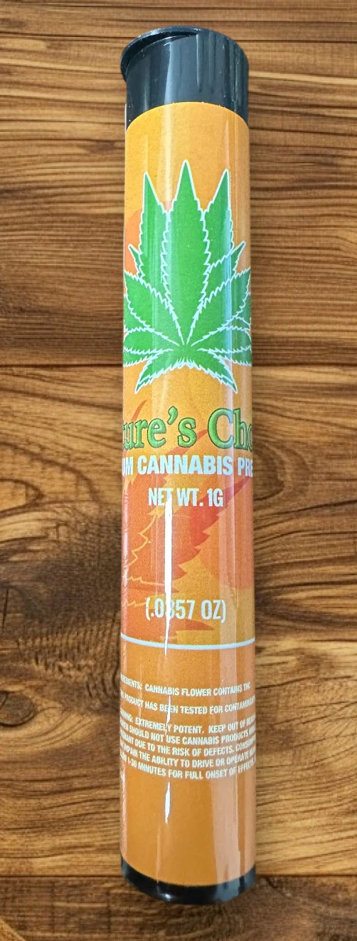 Maghigh - Nature's Choice - Peach Mimosa - 0.5g Pre-Rolls x 2 Main Image