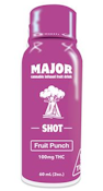 Major - Fruit Punch - 100mg Shot