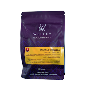 Wesley Tea Co. - 1:1 Sparkle Vitalitea 10x20mg - Wesley Tea Co.