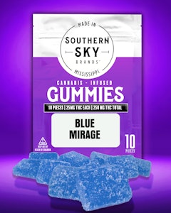 Southern Sky Brands - Blue Mirage 250mg Gummies
