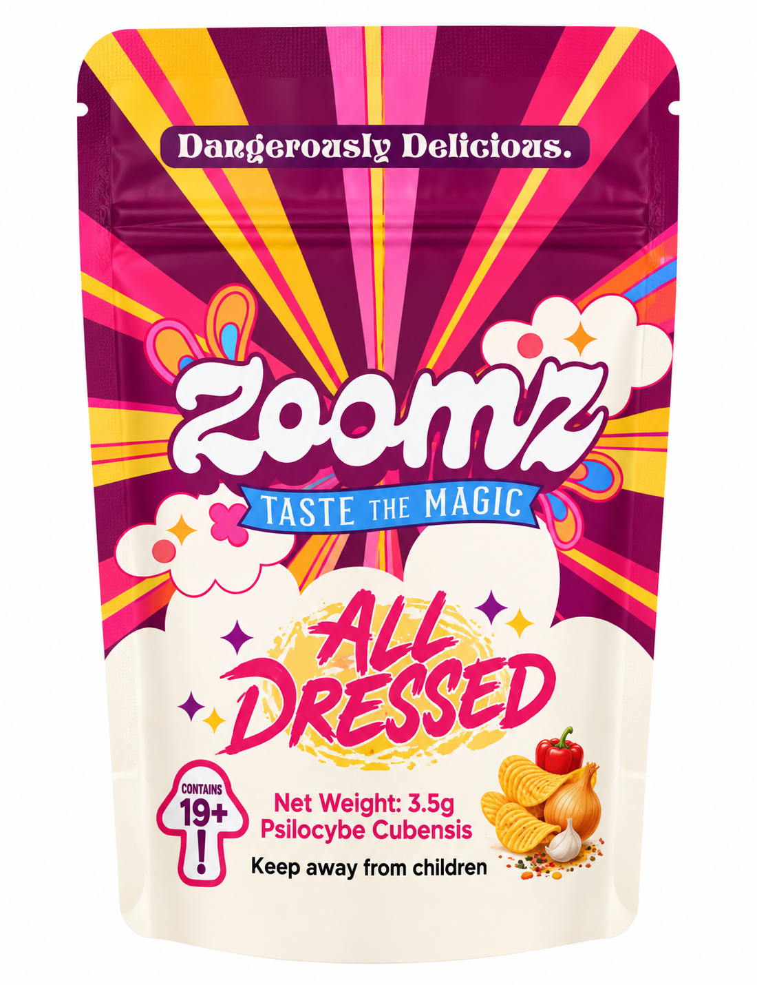 All Dressed - Zoomery chips London Donavon