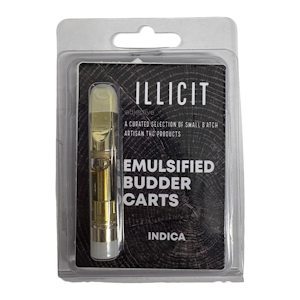 Illicit - Black Cherry OG Emulsified Budder Cartridge - Indica - 1g - Illicit
