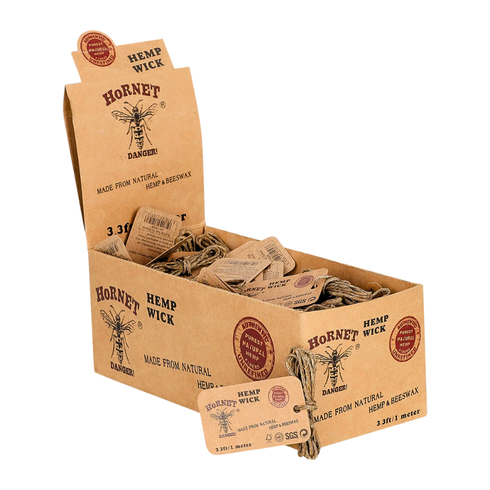 Natural Hemp Wick - 1 meter - Hornet