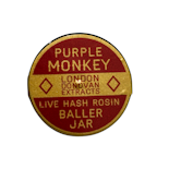 Purple Monkey Hash Rosin - 3.5g - London Donovan Rosin Baller