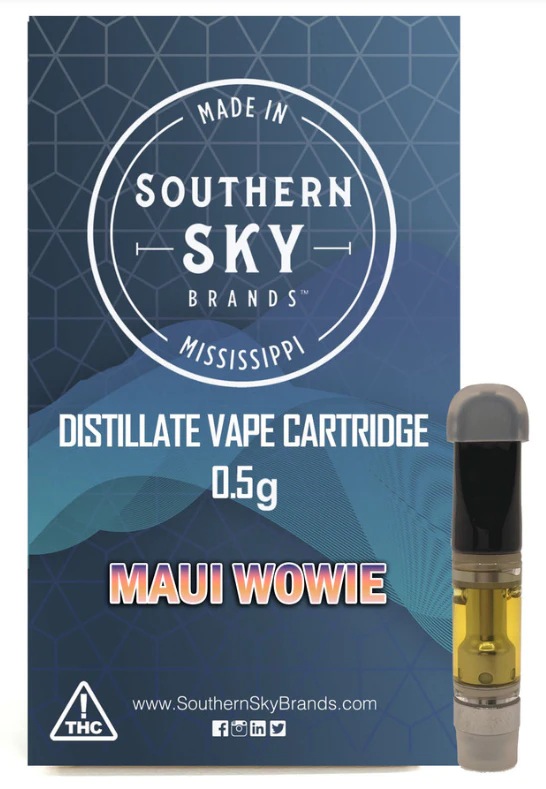 Southern Sky Brands - Maui Wowie THC Vape - 0.5g Main Image