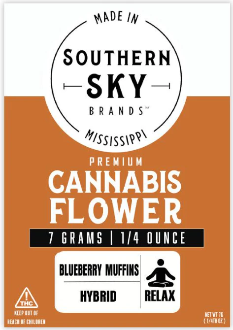 Southern Sky Brands - Blueberry Muffins - 7g Main Image