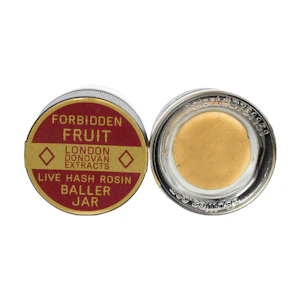 London Donovan - Forbidden Fruit Hash Rosin - 3.5g - London Donovan Baller