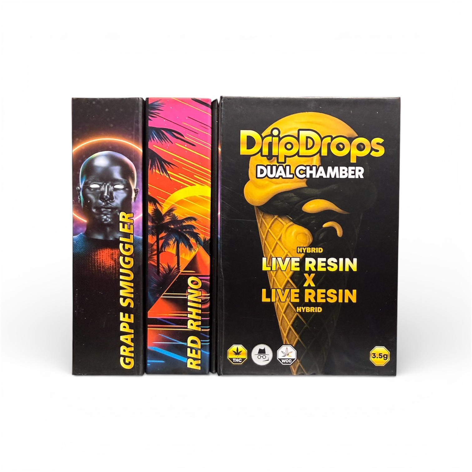 Grape Smuggler + Red Rhino Vape Pen - 3.5g - Drip Drops