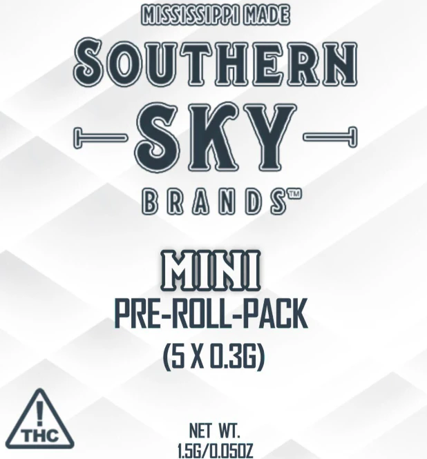 Southern Sky Brands - ADL 0.3g Pre Roll 5 Pack Main Image