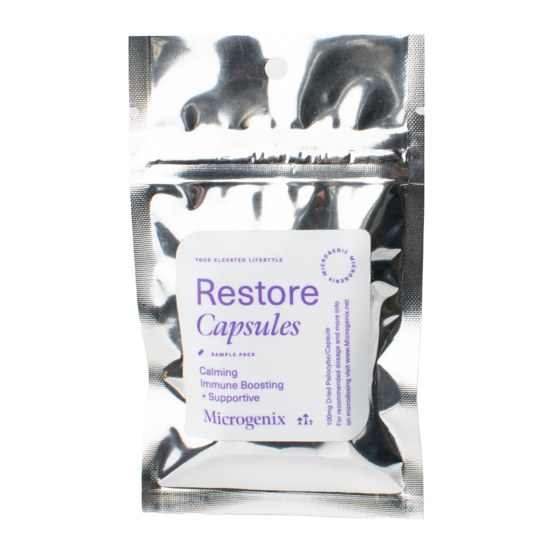 Microgenix - Restore 10x100mg - Microgenix Capsules Main Image