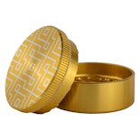 1.5" Gold Toothless Grinder 2pcs - Prohibition