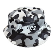 Bucket Hat - Black & White - Cookies