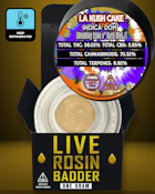 LA Kush Cake Live Rosin Concentrate Jar - 1g