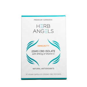 Herb Angels - CBD immunity Capsules - 250mg - Herb Angels