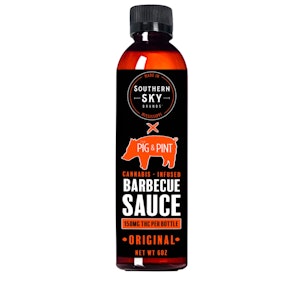 Southern Sky Brands - Pig & Pint Infused BBQ Sauce 155.6mg THC