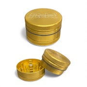 1.5" 2pc Gold Square Tooth Grinder - Rekt