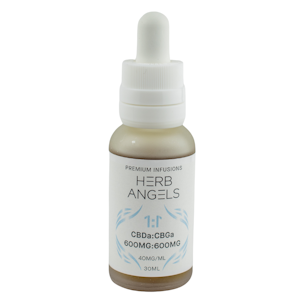 Herb Angels - 1:1 600mg/600mg CBDa:CBGa Tincture - Herb Angels
