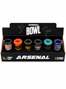 Bowls -  Arsenal 14mm dreamy wave glass bowl