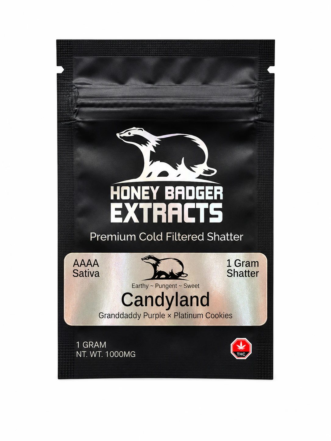 Honey Badger - Candy Land Shatter - 1g - Honey Badger Main Image