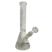 11" Clear Apiary Beaker Bong - Milkyway
