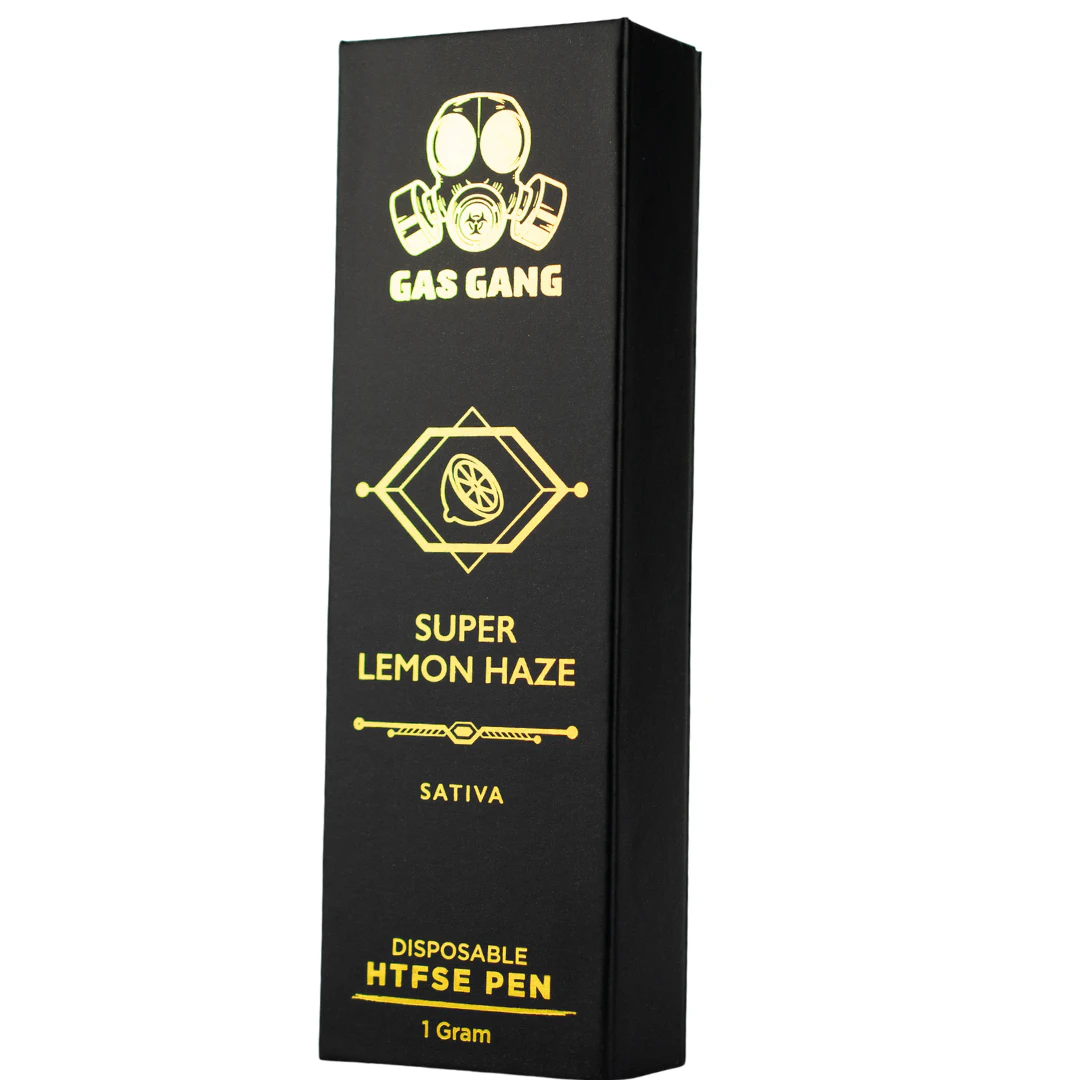 Gas Gang - Super Lemon Haze - 1g HTFSE Pens - Gas Gang Main Image