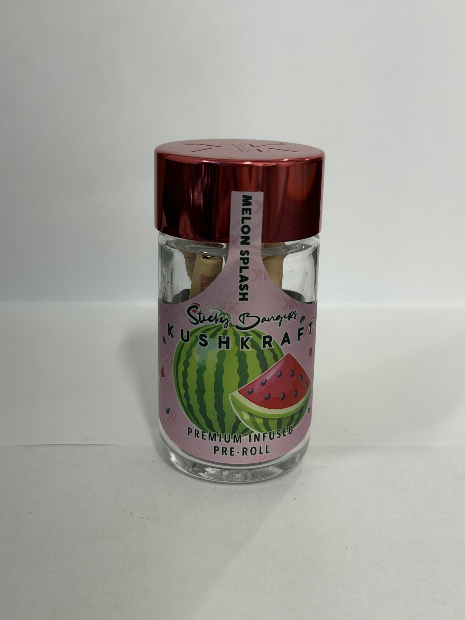 Melon Splash - 6pack - Sativa - Sticky Banger - Kush Kraft